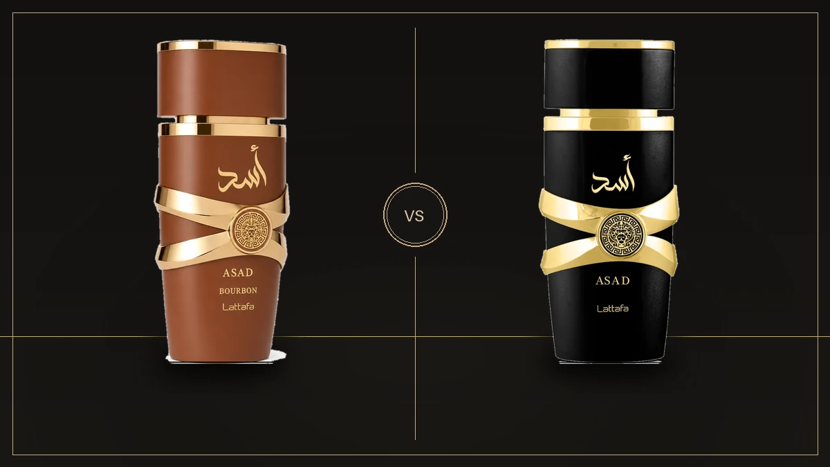 Lattafa Asad Bourbon × Lattafa Asad
