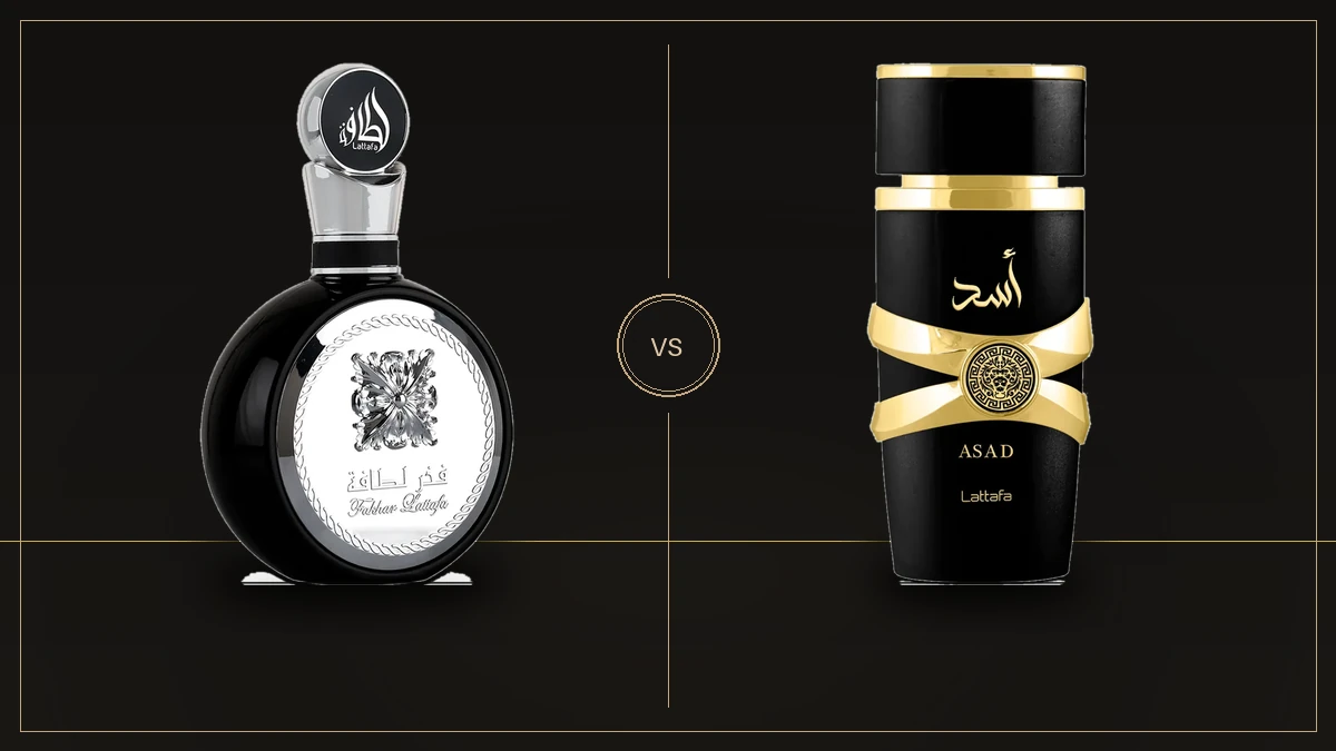 Lattafa Fakhar Black × Lattafa Asad