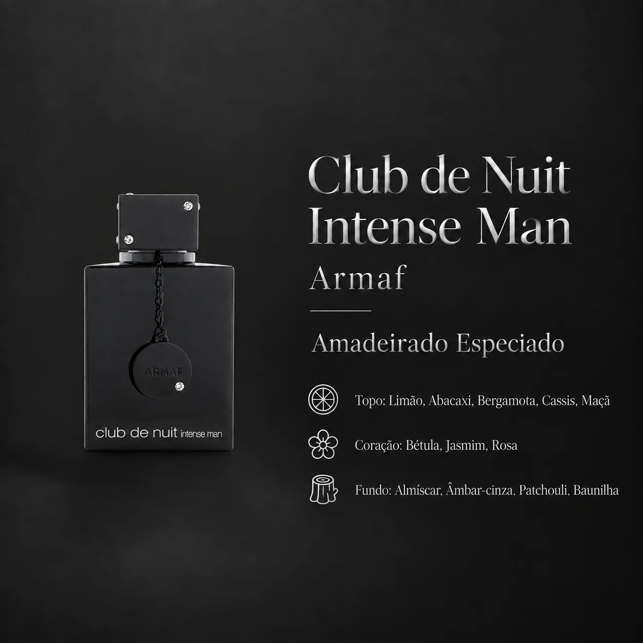 Frasco oficial de Armaf Club de Nuit Intense Man